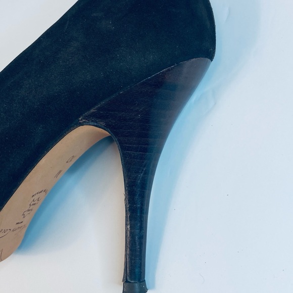 Kenneth Cole New York Romi Sz 10 Brown Suede 4” Heels Pumps Pointed Toe Dressy - Picture 6 of 8